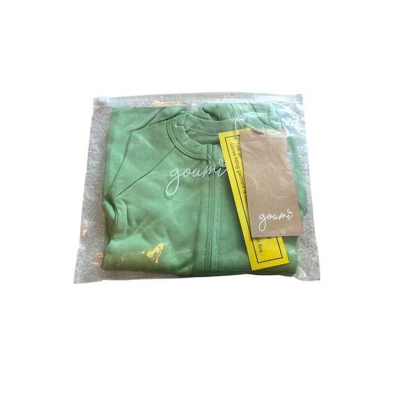 Goumi Kids Matcha Green Grow With You Footie Snug Fit 0-3 Months NWT - Picture 3 of 3